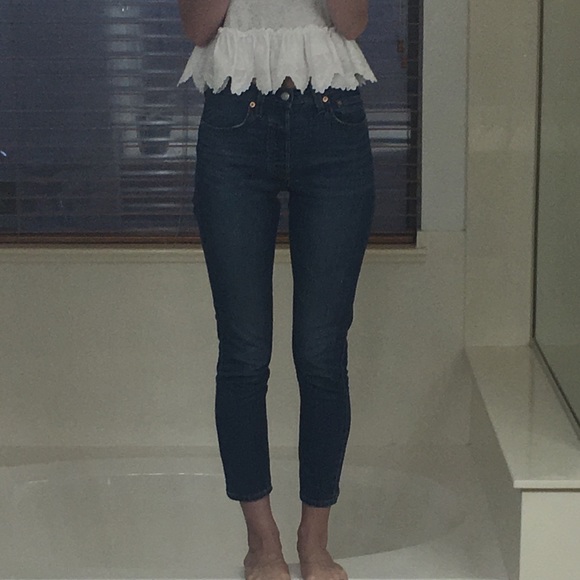 Levi’s 501 Ultra High Rise Skinny Jeans - Size 25 - Picture 2 of 2